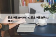 基金净值查009878_基金净值查询020003