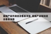 富国产业升级混合基金净值_富国产业驱动混合基金净值