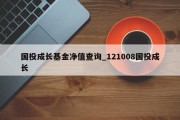 国投成长基金净值查询_121008国投成长