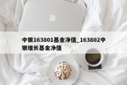 中银163801基金净值_163802中银增长基金净值