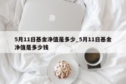 5月11日基金净值是多少_5月11日基金净值是多少钱