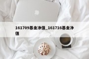 161709基金净值_161716基金净值