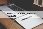 基金001877基金净值_基金001875今日净值