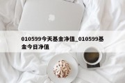 010599今天基金净值_010599基金今日净值