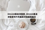 001224基金净值查_001224基金净值查询今天最新净值最新股价