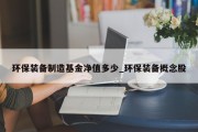 环保装备制造基金净值多少_环保装备概念股