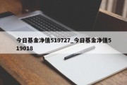 今日基金净值519727_今日基金净值519018