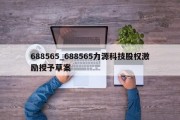 688565_688565力源科技股权激励授予草案