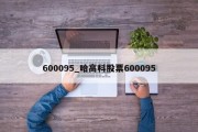 600095_哈高科股票600095