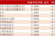 中国银行民生基金净值(民生银行基金008145最新净值)