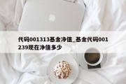 代码001313基金净值_基金代码001239现在净值多少