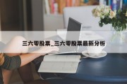 三六零股票_三六零股票最新分析