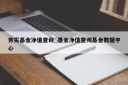 夯实基金净值查询_基金净值查询基金数据中心