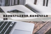 基金净值为什么总是涨跌_基金净值为什么会涨跌