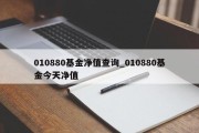 010880基金净值查询_010880基金今天净值