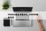 590001基金净值分红_590006基金分红