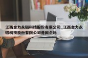 江西金力永磁科技股份有限公司_江西金力永磁科技股份有限公司是国企吗