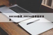 600388股票_600388股票最新消息