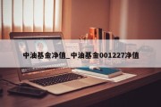 中油基金净值_中油基金001227净值