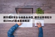 鹏华国证安全分级基金净值_鹏华证券保险分级160625基金基本概况