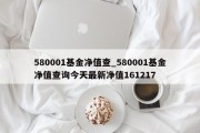 580001基金净值查_580001基金净值查询今天最新净值161217