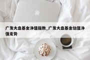 广发大盘基金净值指数_广发大盘基金估值净值走势