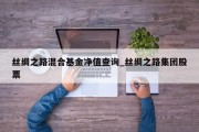 丝绸之路混合基金净值查询_丝绸之路集团股票