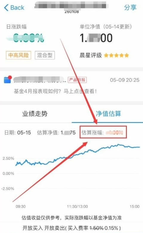 当前支付宝基金净值怎么看(支付宝里面的基金净值在哪里看)