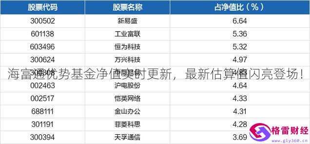 海富通今天基金净值_(海富通基金519003今日净值)